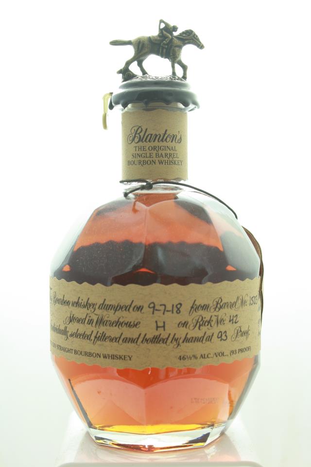 Blanton's Original Single Barrel Bourbon Whisky NV