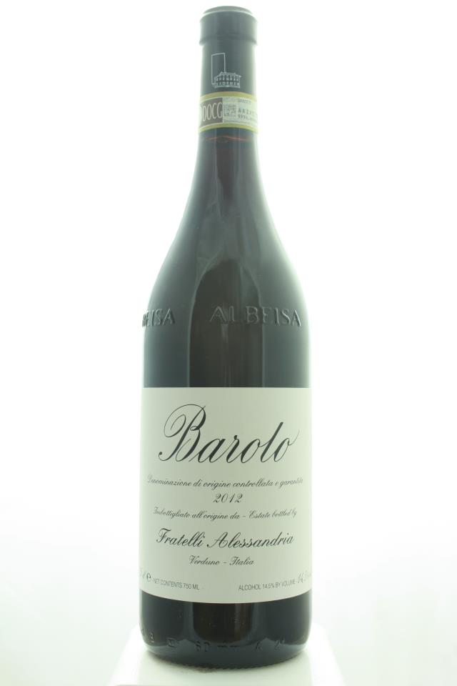Fratelli Alessandria Barolo 2012