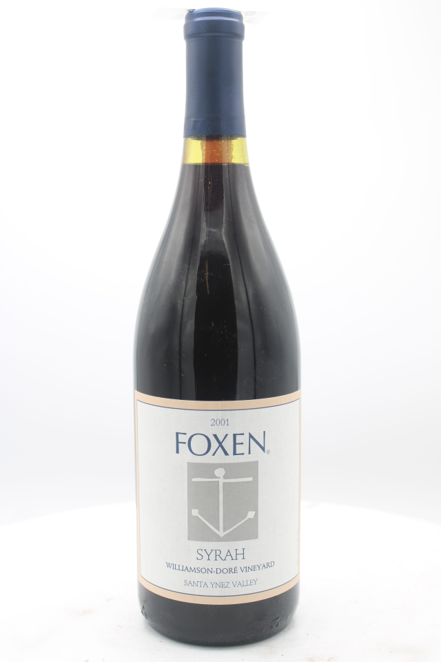 Foxen Syrah Williamson Dore Vineyard 2001