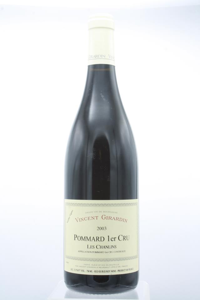 V. Girardin Pommard Les Chanlins Vieilles Vignes 2003
