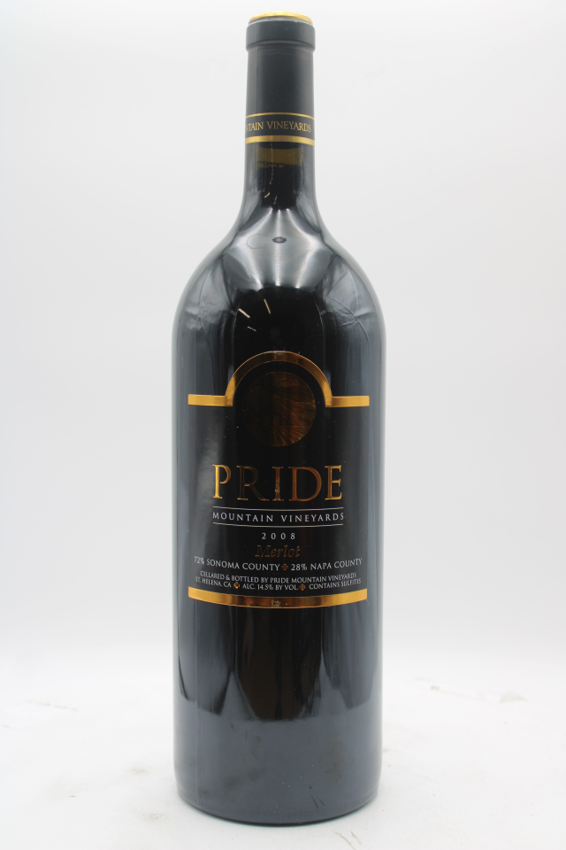 Pride Mountain Merlot Sonoma County / Napa County 2008