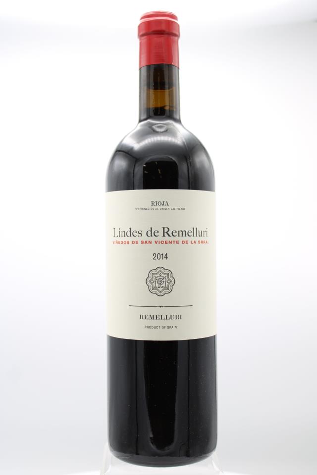 Remelluri Lindes de Remelluri Viñedos de San Vicente de la Sonsierra 2014