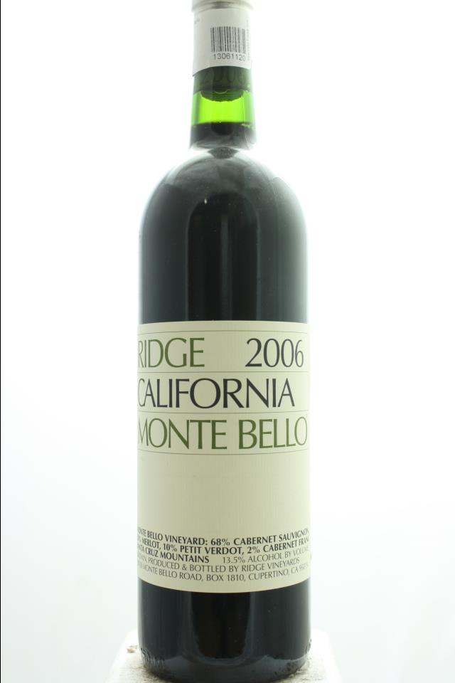 Ridge Vineyards Monte Bello 2006
