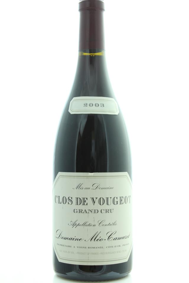 Domaine Méo-Camuzet Clos de Vougeot 2003