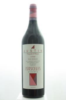 Justin Proprietary Red Isosceles Reserve 1998