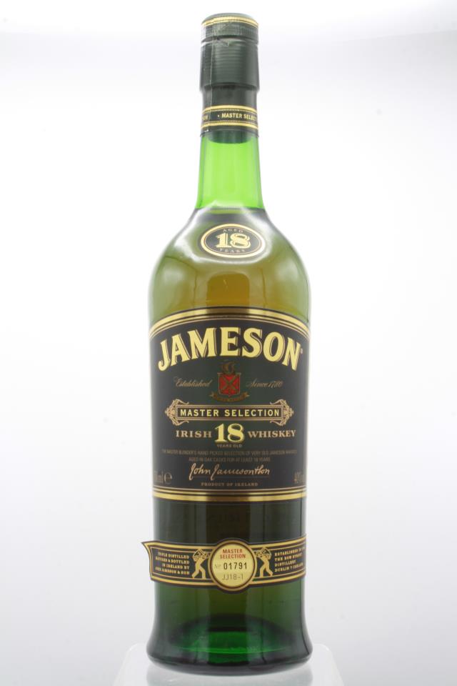 Jameson Irish Whiskey Master Selection 18-Years-Old NV