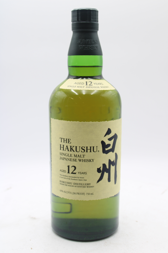 The Hakushu Single Malt Japanese Whisky 12-Year-Old NV