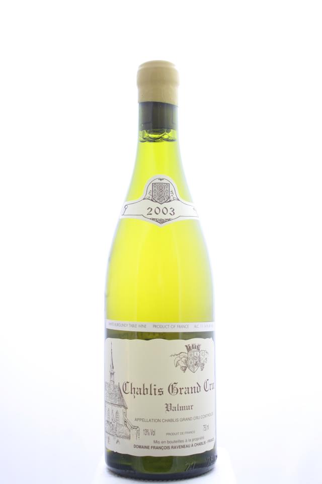 François Raveneau Chablis Valmur 2003