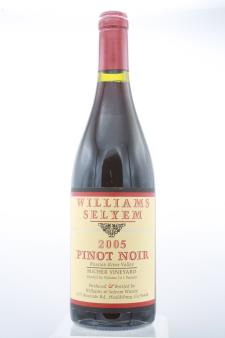 Williams Selyem Pinot Noir Bucher Vineyard 2005