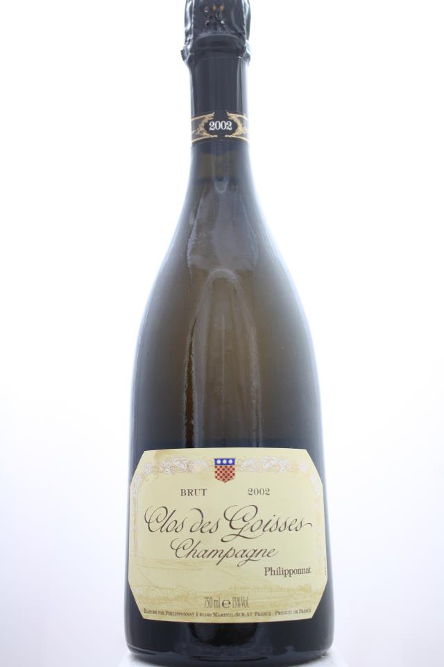 Philipponnat Clos de Goisses Brut 2002