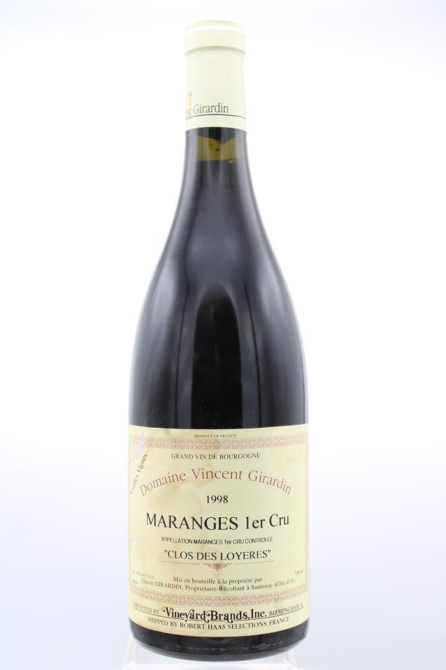 V. Girardin Maranges Clos des Loyeres Vieilles Vignes 1998
