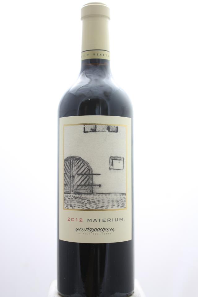 Maybach Cabernet Sauvignon Weitz Vineyard Materium 2012