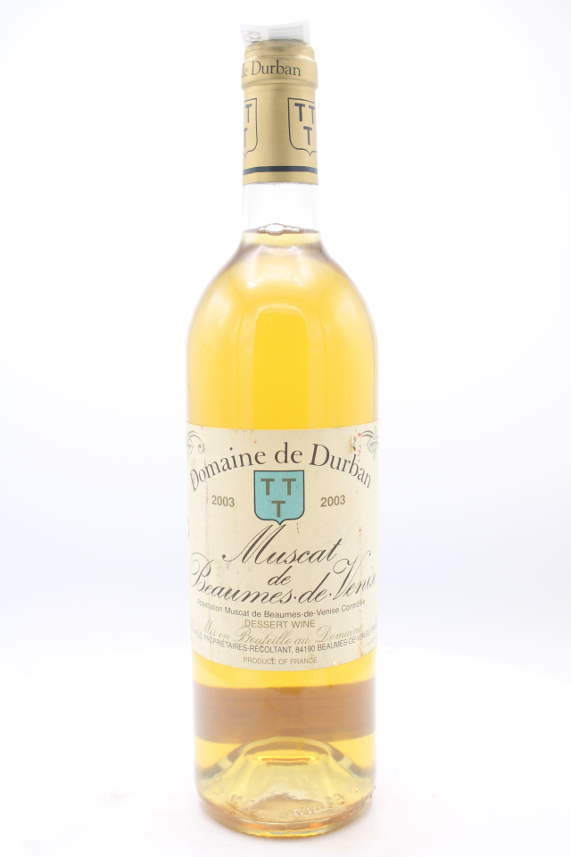 Domaine de Durban Muscat de Beaumes de Venise 2003