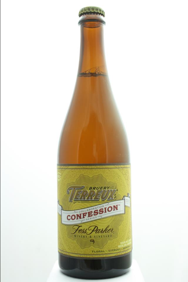 The Bruery Terreux / Fess Parker Winery & Vineyard Collaboration Series Confession Sour Ale with Riesling Grapes 2015