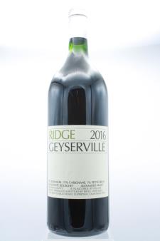 Ridge Vineyards Proprietary Red Geyserville 2016