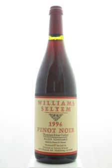 Williams Selyem Pinot Noir Allen Vineyard 1996