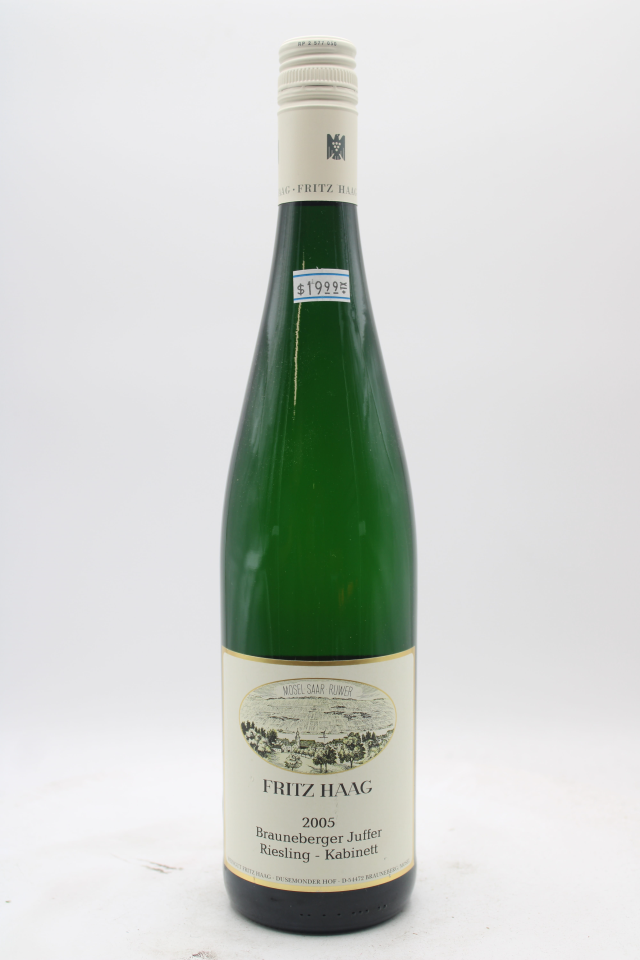 Fritz Haag Brauneberger Juffer Riesling Kabinett #03 2005
