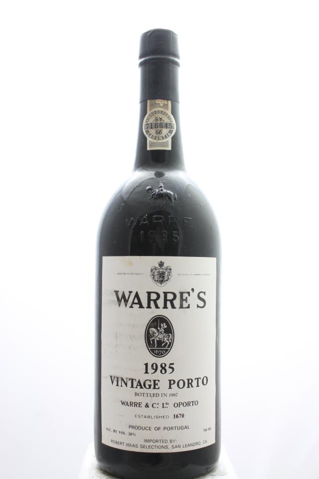 Warre's Vintage Porto 1985