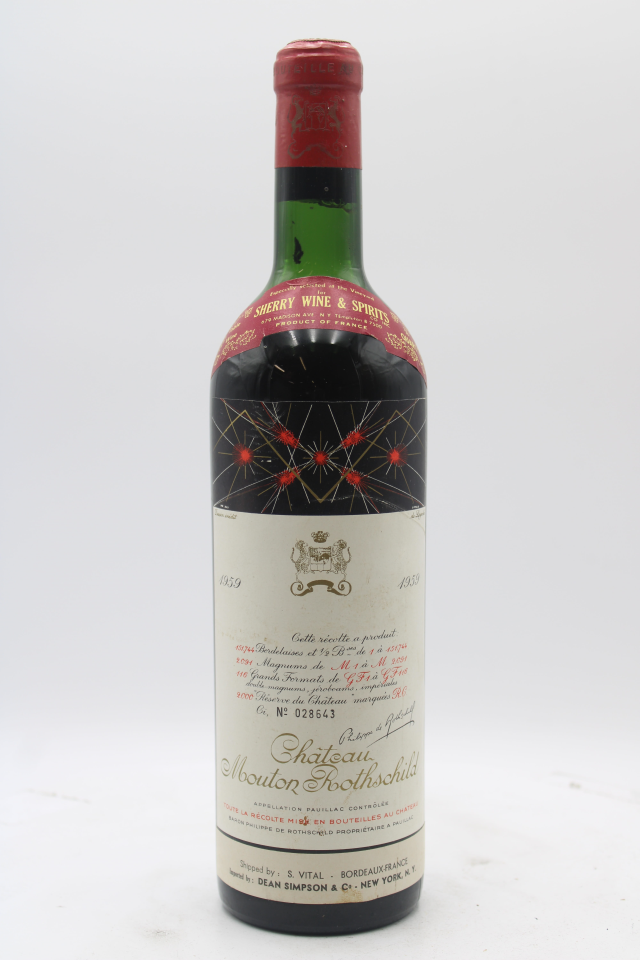 Mouton Rothschild 1959