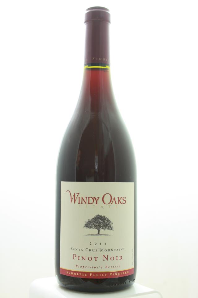 Windy Oaks Estate Pinot Noir Schultze Family Vineyard Proprietor's Reserve 2011