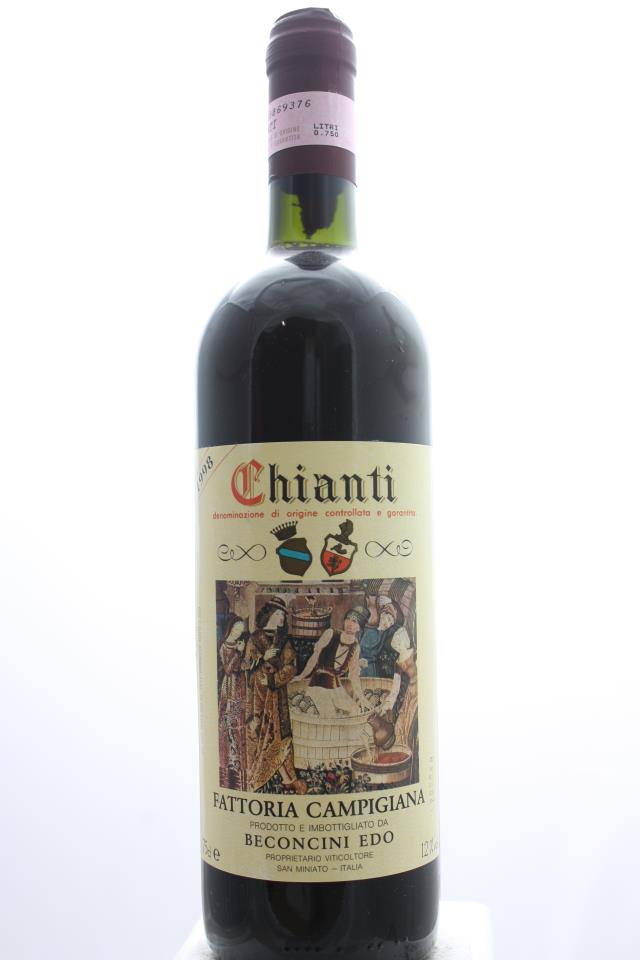 Beconcini Edo Fattoria Campigiana Chianti 1998