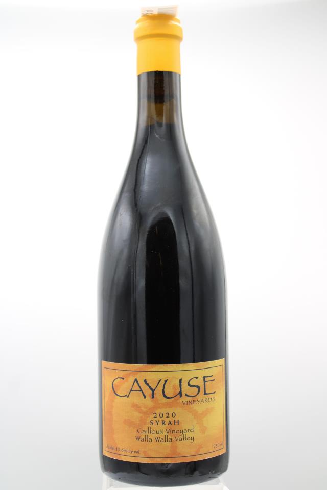 Cayuse Vineyards Syrah Cailloux Vineyard 2020