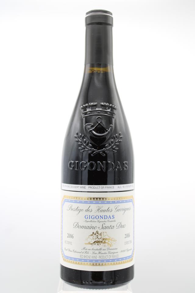Domaine Santa Duc Gigondas Prestige des Hautes Garrigues 2006