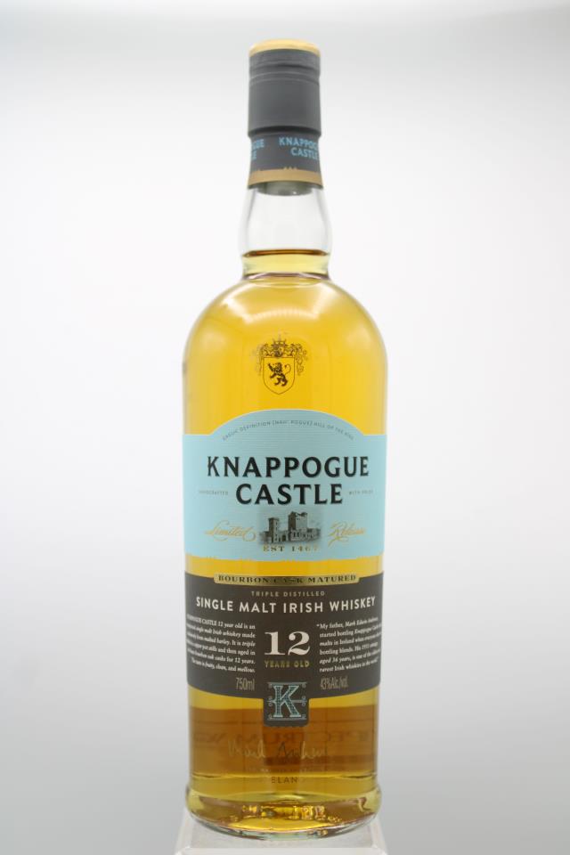 Knappogue Castle Single Malt Irish Whiskey 12-Years-Old NV