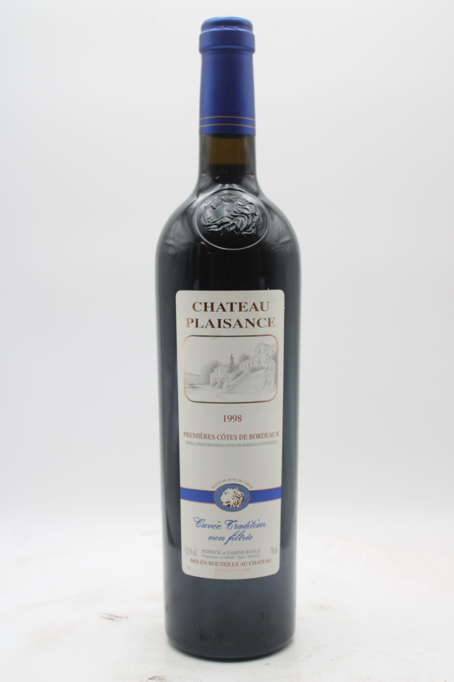 Plaisance Cuvee Tradition 1998
