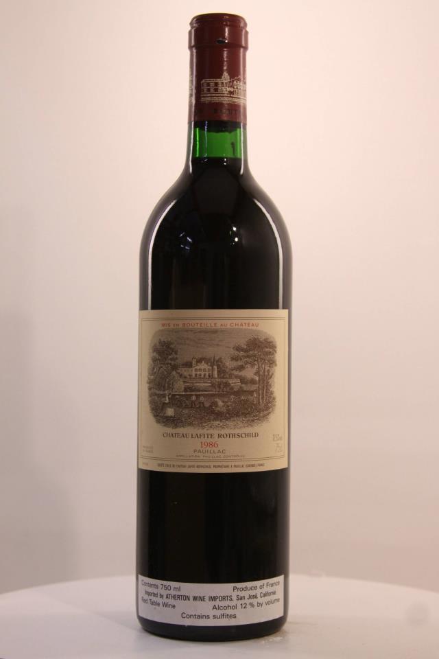 Château Lafite Rothschild 1986