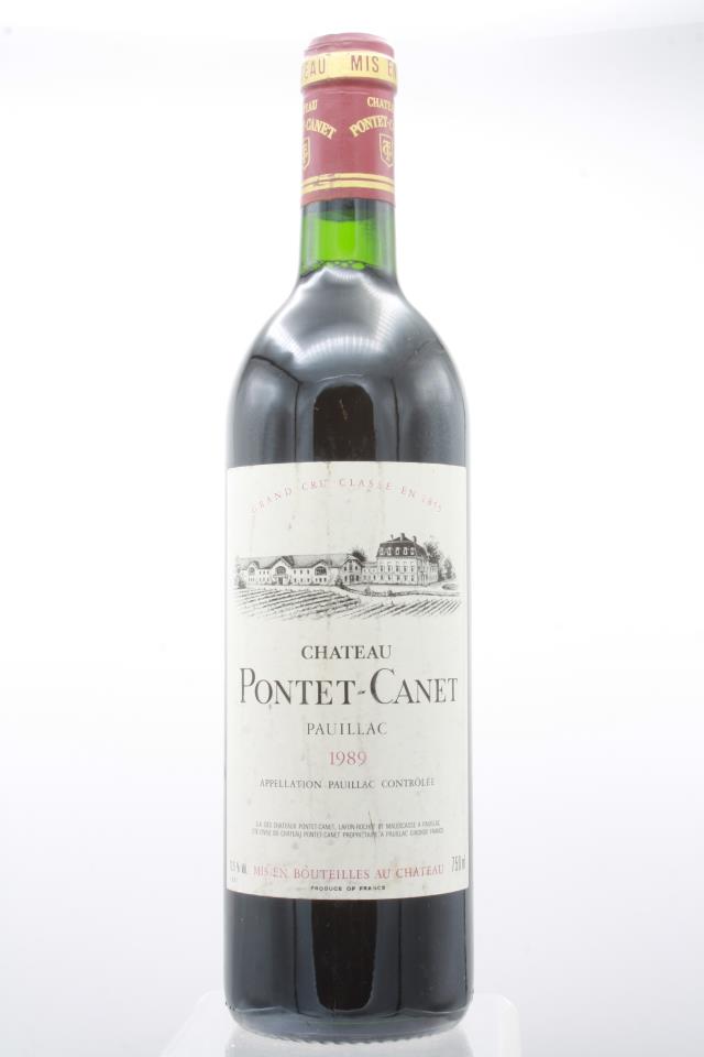 Pontet-Canet 1989