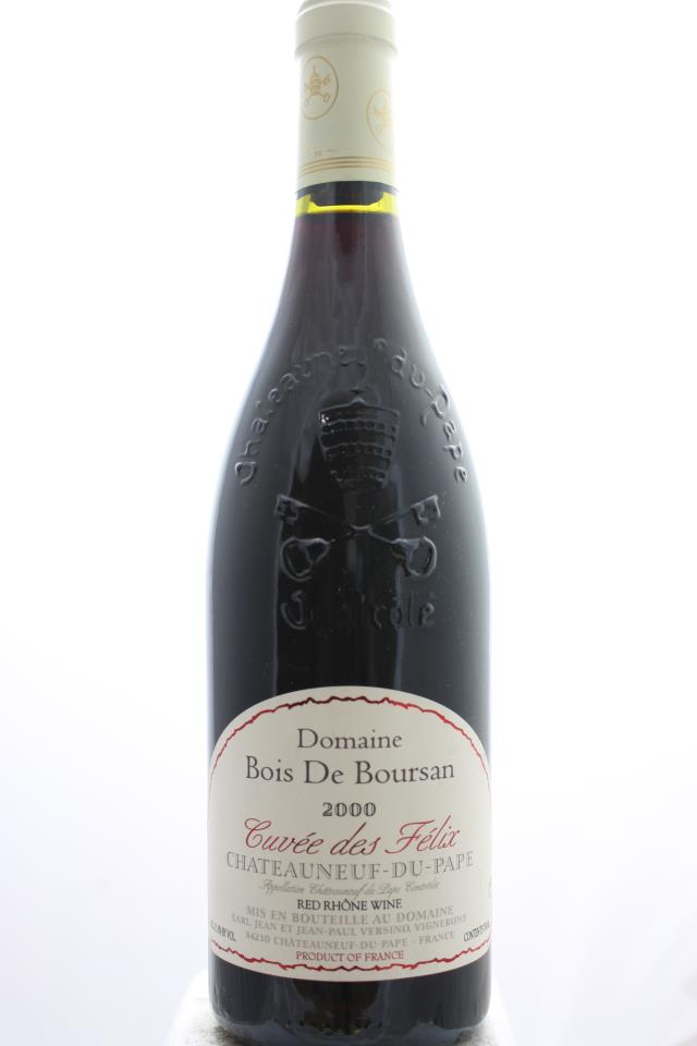 Domaine Bois de Boursan Châteauneuf-du-Pape Cuvée des Félix 2000