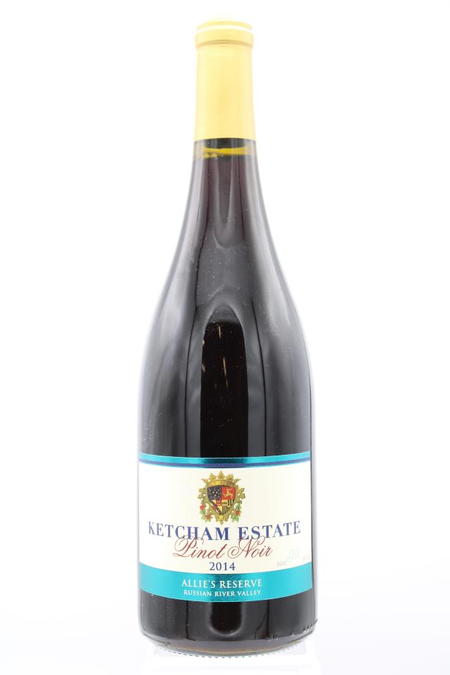 Ketcham Estate Pinot Noir Allie's Reserve 2014