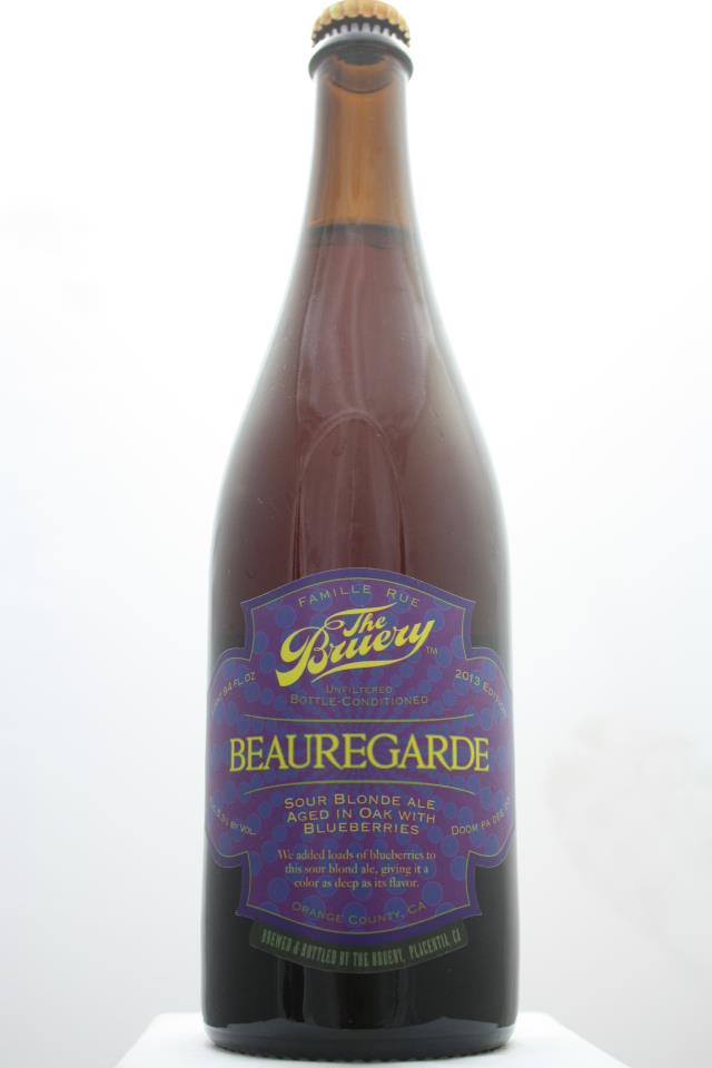 The Bruery Beauregarde Sour Blonde Ale Aged in Oak with Blueberries 2013