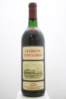 Sterling Vineyards Merlot Napa Valley 1974