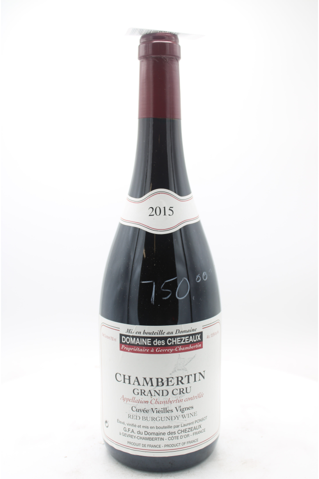 Domaine des Chezeaux Chambertin Vieilles Vignes 2015