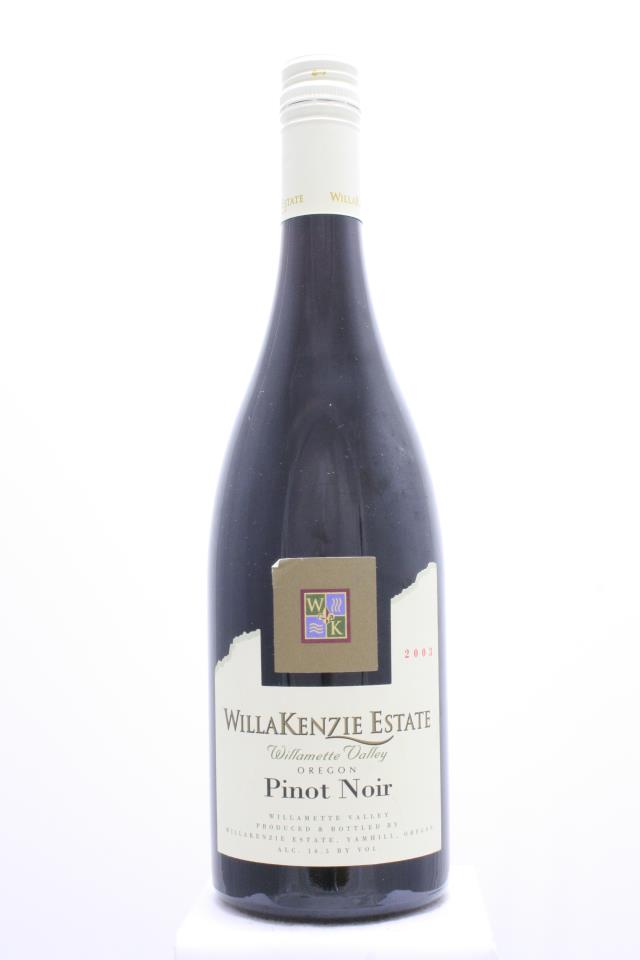 WillaKenzie Estate Pinot Noir 2003