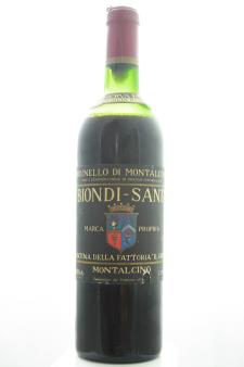 Biondi-Santi (Il Greppo) Brunello di Montalcino Riserva 1970