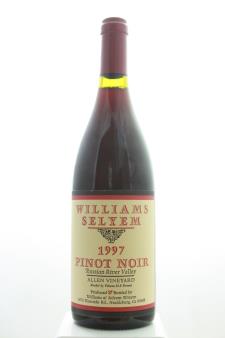 Williams Selyem Pinot Noir Allen Vineyard 1997