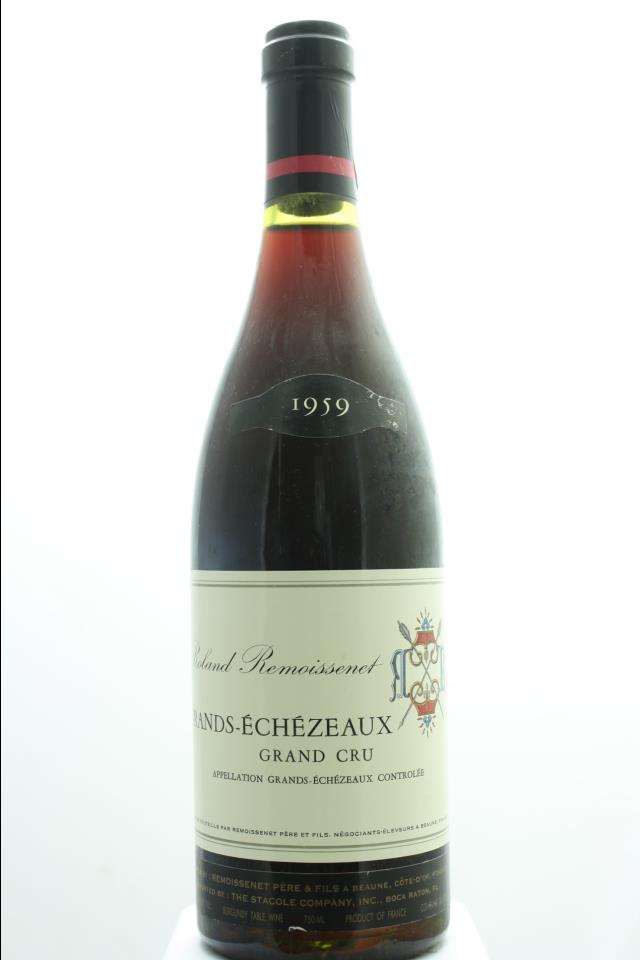 Roland Remoissenet Grands Echézeaux 1959
