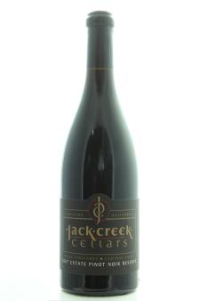 Jack Creek Estate Pinot Noir Reserve Kruse Vineyard 2007