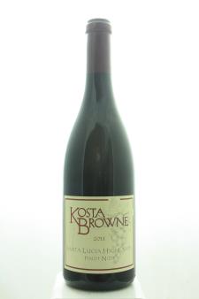Kosta Browne Pinot Noir Santa Lucia Highlands 2011