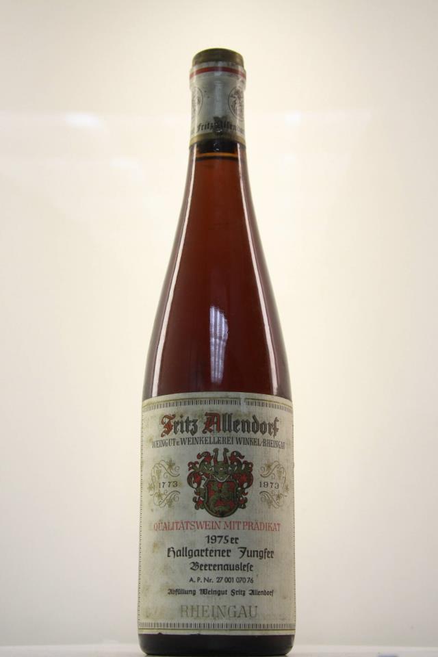 Fritz Allendorf Hallgartener Jungfer BA 1975