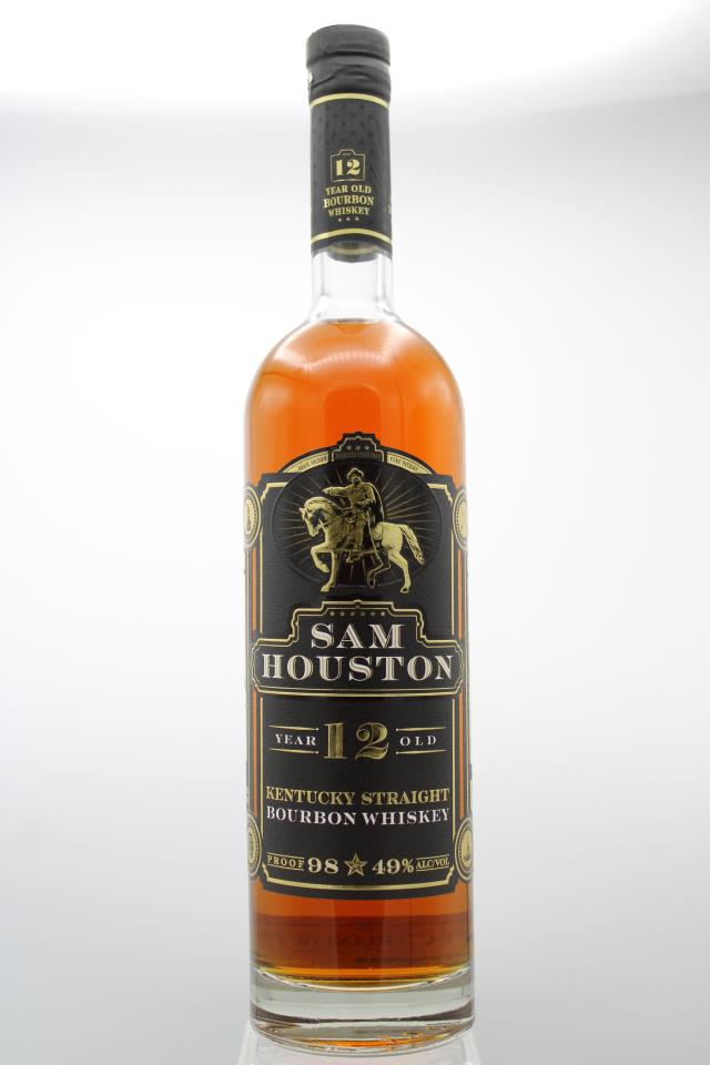 Sam Houston Kentucky Straight Bourbon Whiskey 12-Year-Old NV