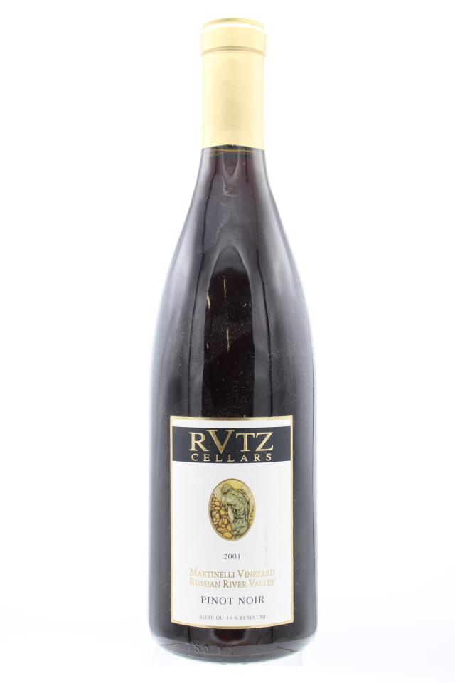 Rutz Cellars Pinot Noir Martinelli Vineyard 2001
