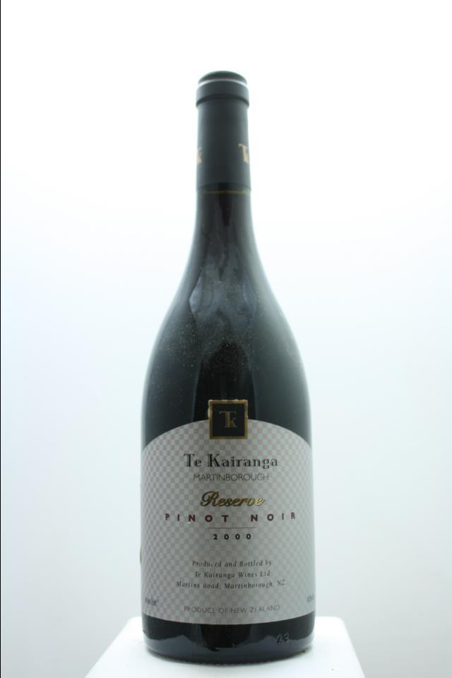 Te Kairanga Pinot Noir Reserve 2000