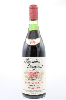 BV Pinot Noir Beau Velours 1979