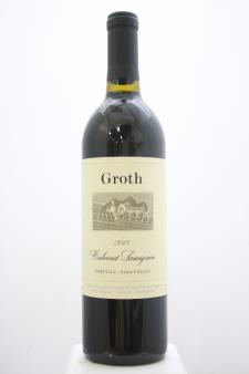 Groth Vineyards Cabernet Sauvignon 2015