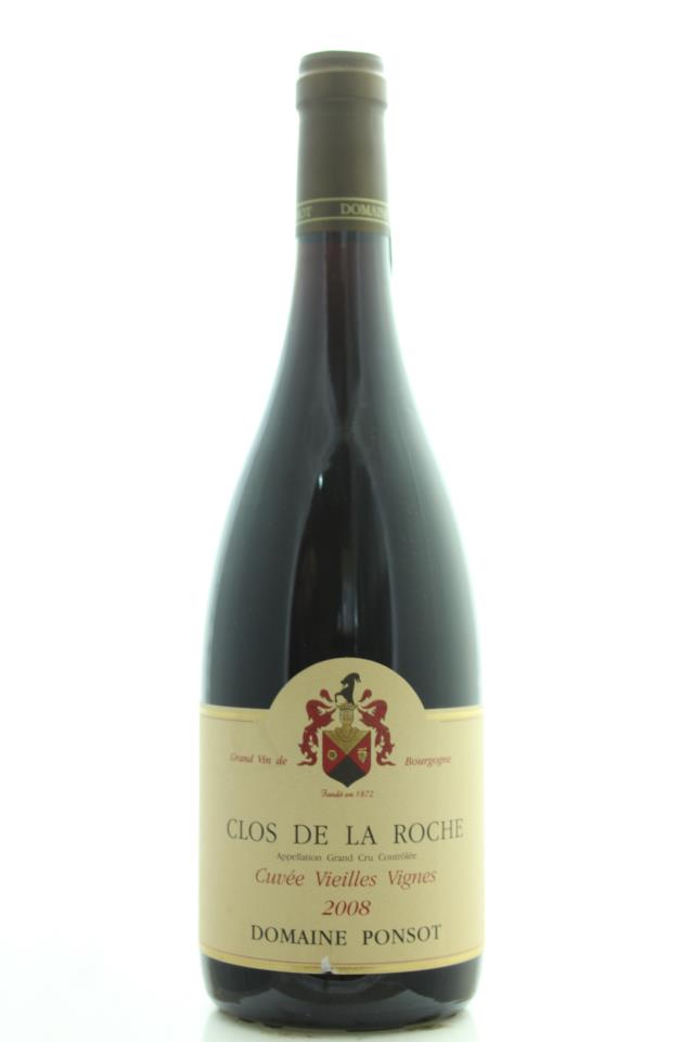 Domaine Ponsot Clos de la Roche Cuvee Vieilles Vignes 2008