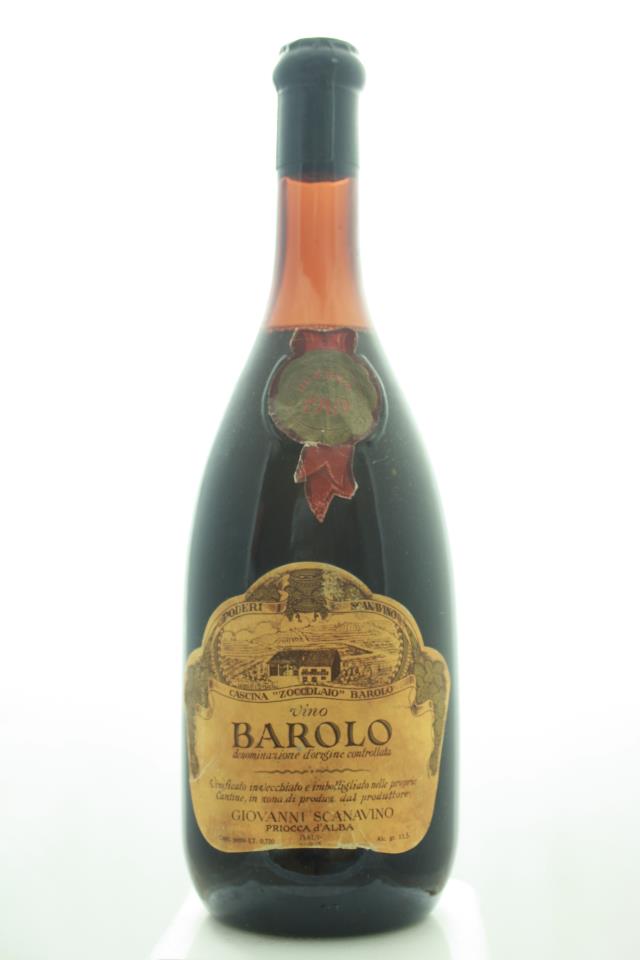 Giovanni Scanavino Barolo Riserva 1969